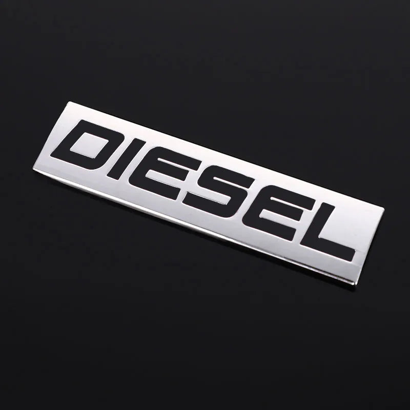 3D Metal Car Sticker Diesel Logo