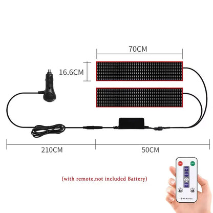 Truck Car Devil Eye LED Panel Light 