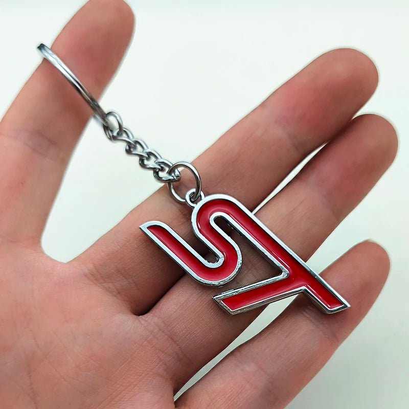 ST Metal Keychain AI