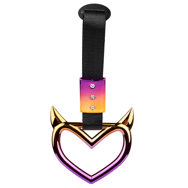 Heart Cat Ear Car Handle Strap