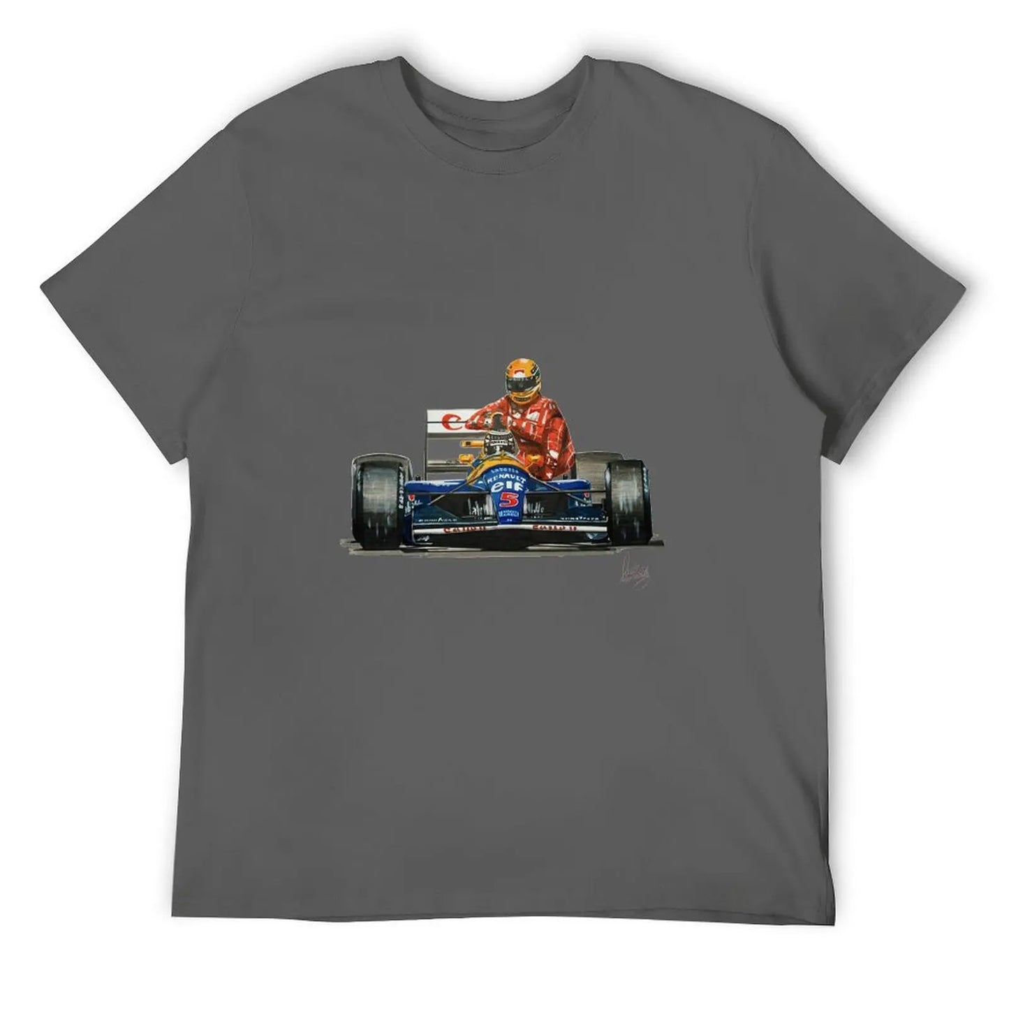 F1-Themen-Baumwoll-T-Shirt 
