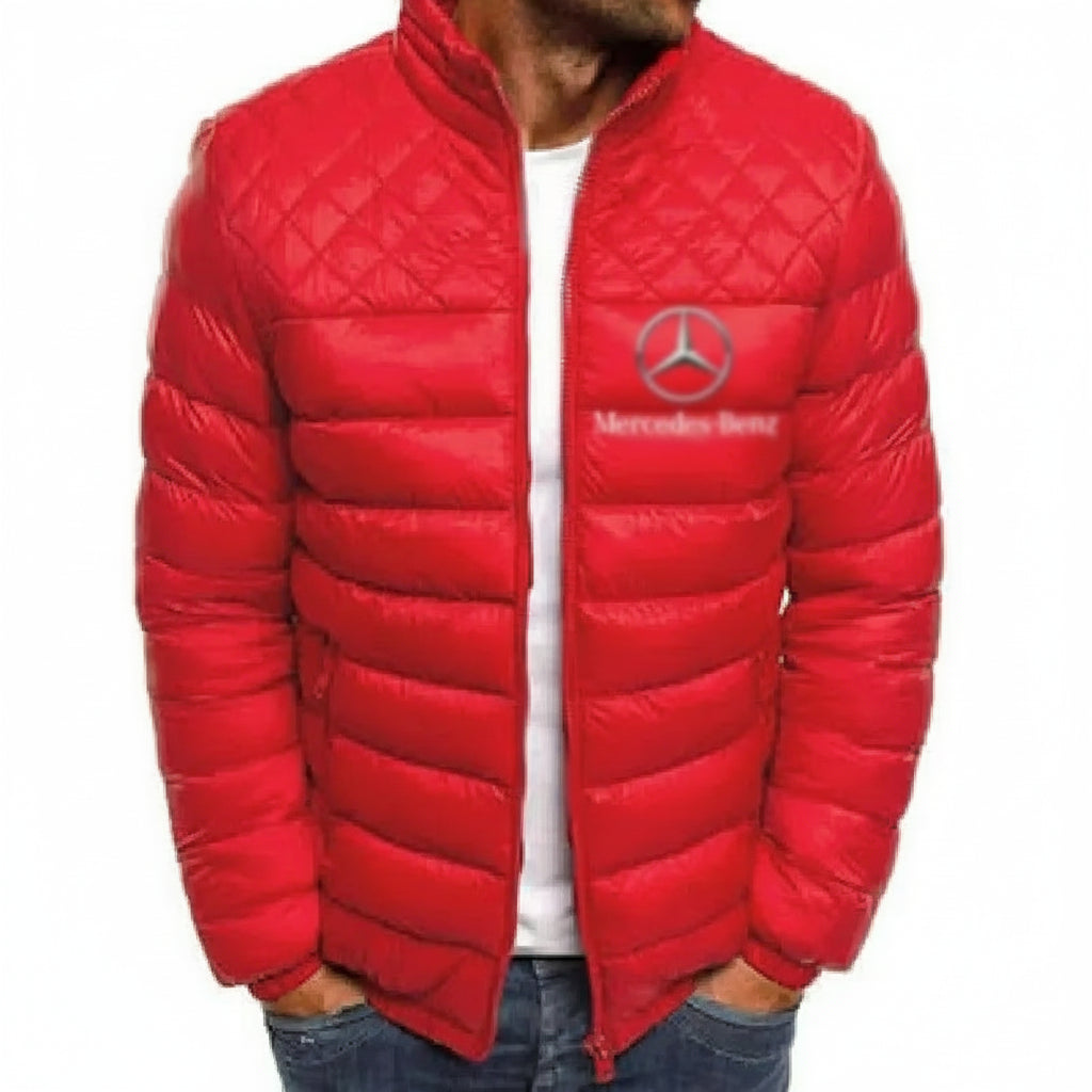 Men's Simple Quilted Cotton Jacket MB