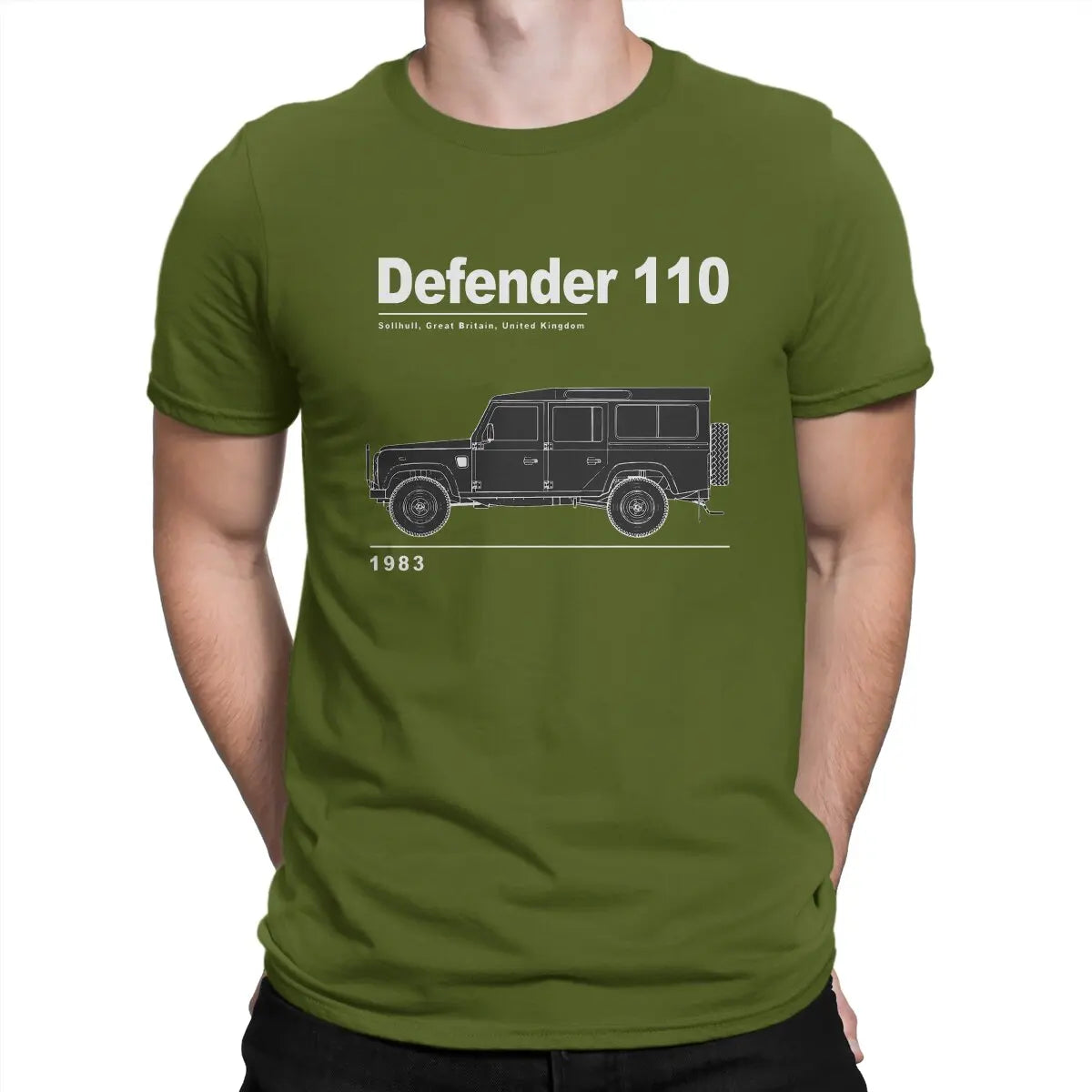 Áo sơ mi cotton Defender 110 dành cho nam LR
