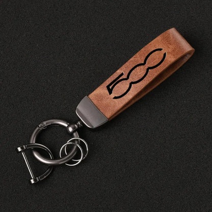 500 Leather Premium Keychain FT