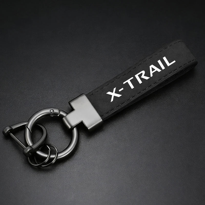 X-Trail Suede Leather Keychain