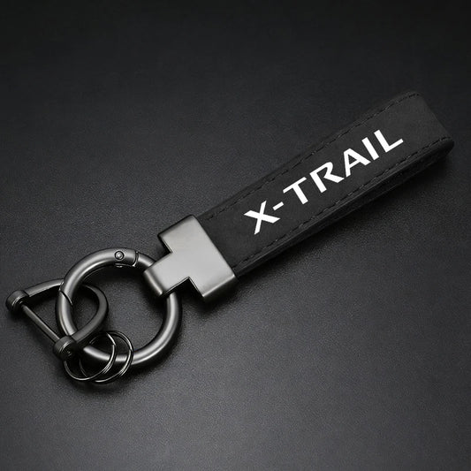 X-Trail Suede Leather Keychain