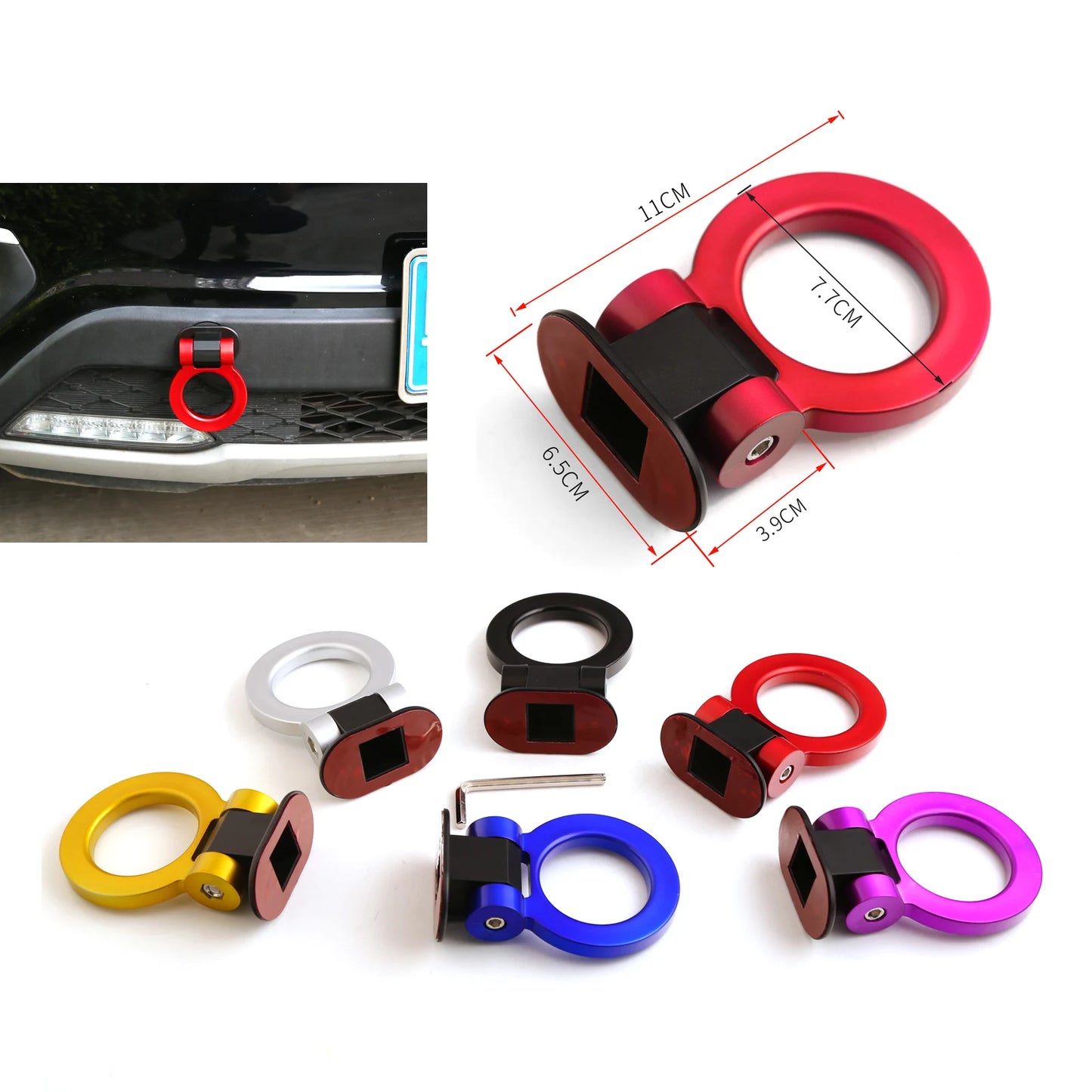 JDM Quick Release Tow Hook