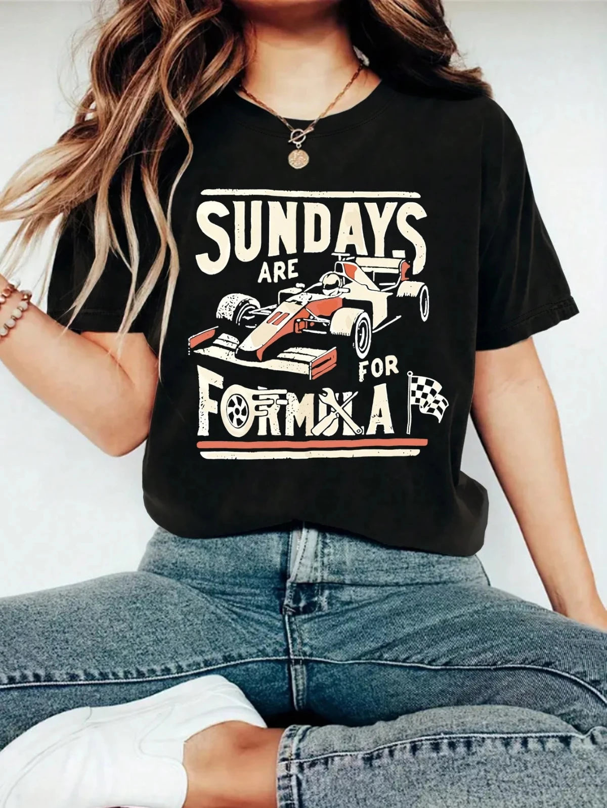 Women’s Graphic Racing Tee