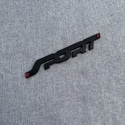 Sport 3D Metal Emblem Badge
