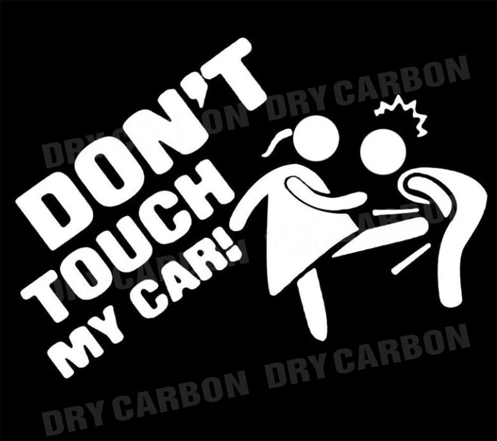 Universal Car Warning Decal