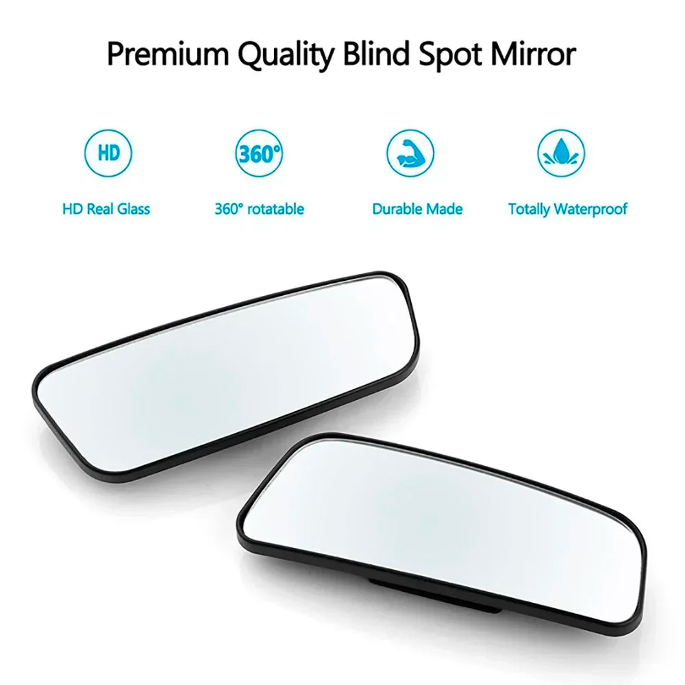 2PCS Blind Spot Mirror Wide