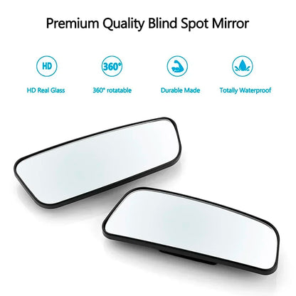 2PCS Blind Spot Mirror Wide