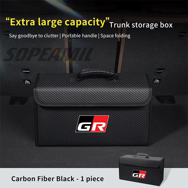 GR Racing Car Trunk Storage 