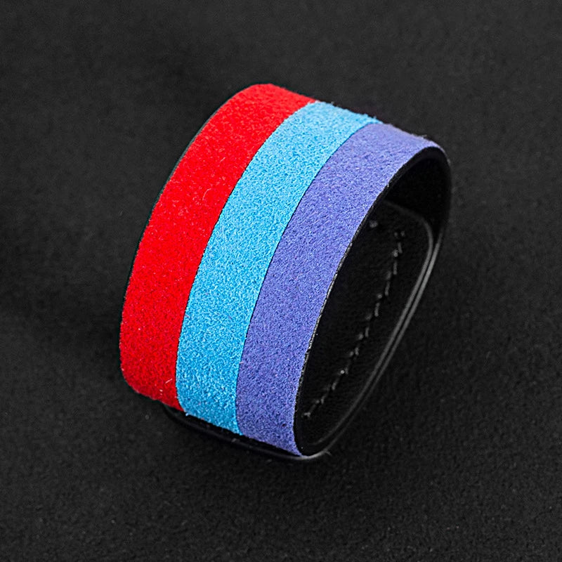 Suede Steering Wheel Center Marker