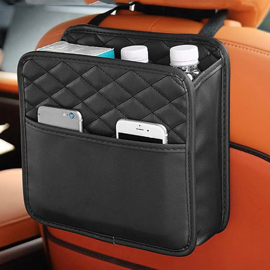 Luxury Car Seat Back Organizer Bag