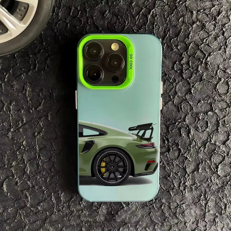 911 Car Print iPhone Case