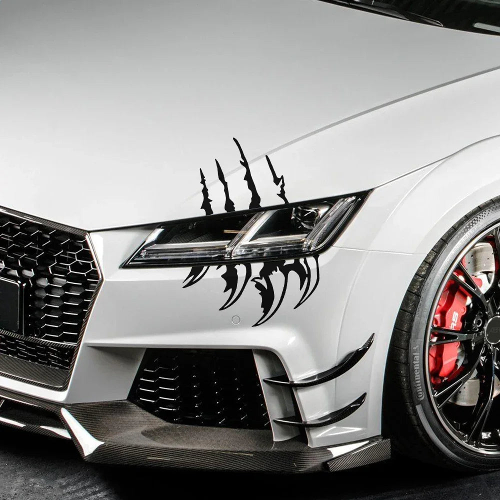 Car Lamp Sharp Claw Stickers