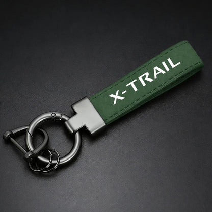 X-Trail Suede Leather Keychain