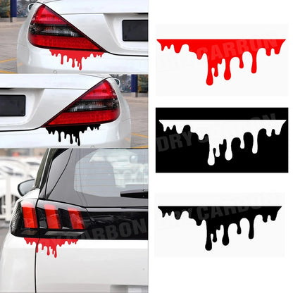 Rotes Blut tropft Aufkleber fürs Auto 