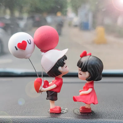 Romantic Couple Dashboard Ornament