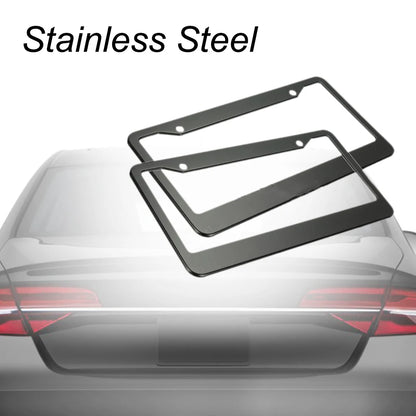 Stainless Steel License Plate Frames