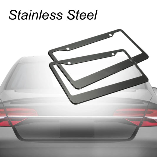 Stainless Steel License Plate Frames