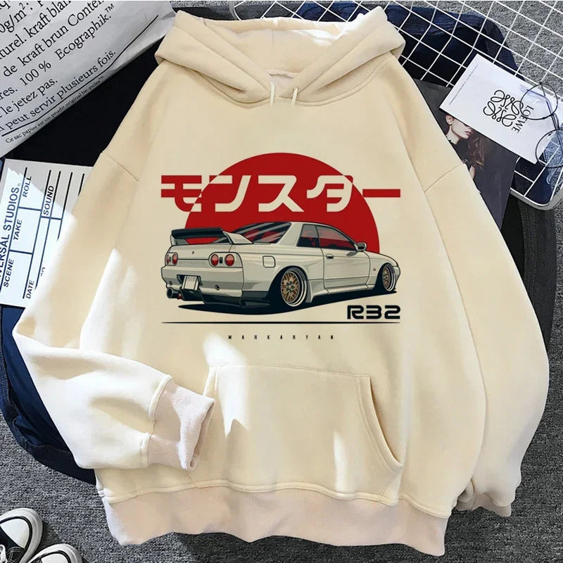 Skyline Car Hoodie 