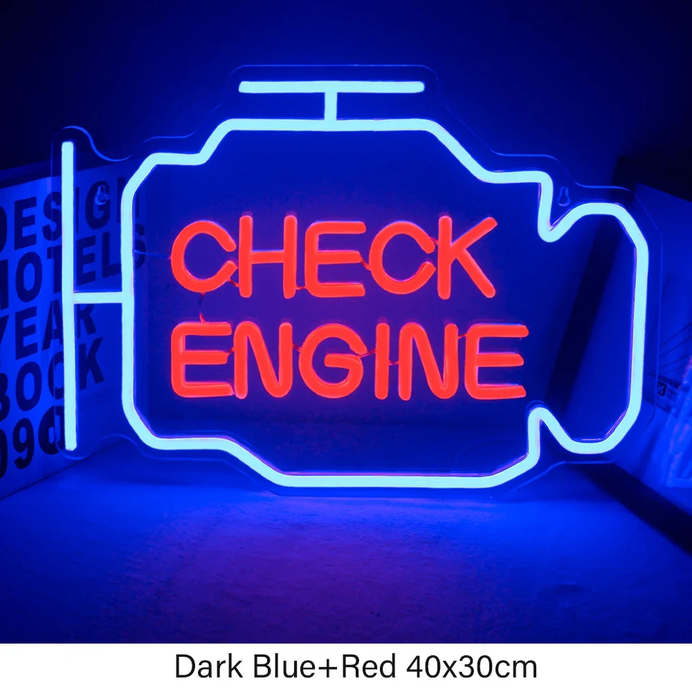 Garage Neon Sign LED Light 