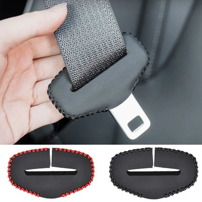 Protector del cinturón de seguridad del automóvil de cuero