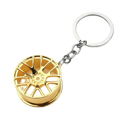 Car Wheel Key Chain 