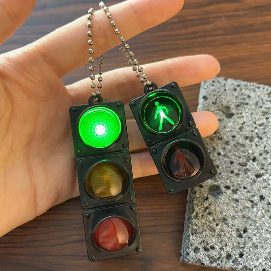 سلسلة مفاتيح LED لحركة المرور