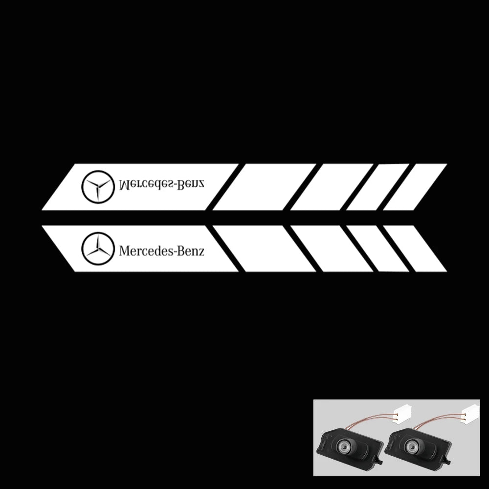 2Pcs Car Door Light LED 