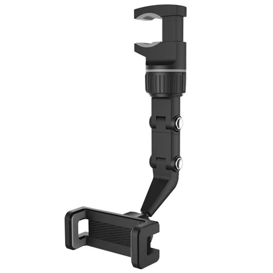 Adjustable Rearview Mirror Phone Holder