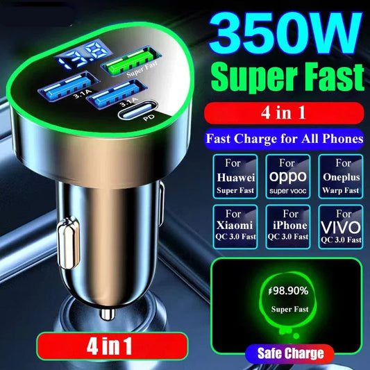 Fast Charging Car Adapter