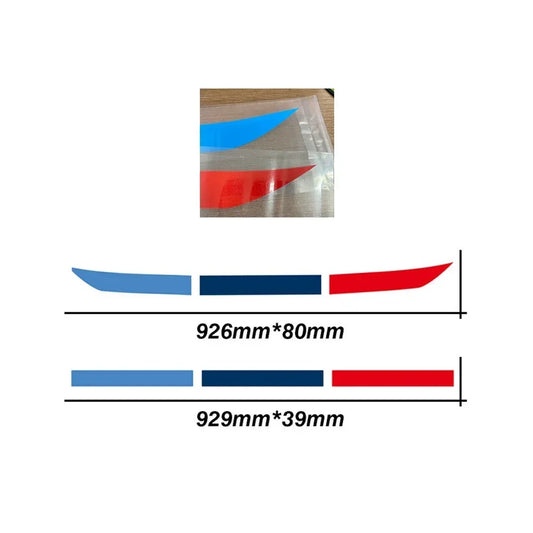 Adhesivos para parachoques delantero y trasero de coche M Performance 