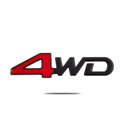 4WD-Abzeichenaufkleber 