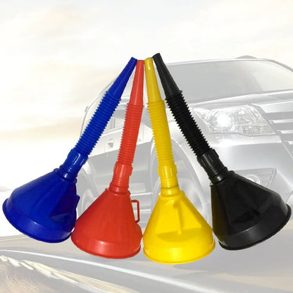 Plastic Funnel with Flexible Extension