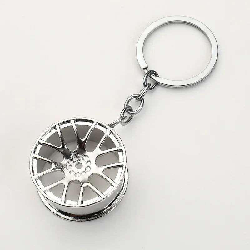 Car Wheel Key Chain 