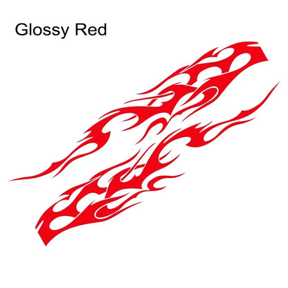2Pcs Vinyl Flame Graphics 