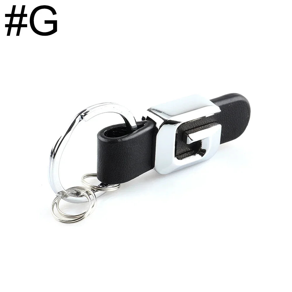 Premium Metal Initial Keychain