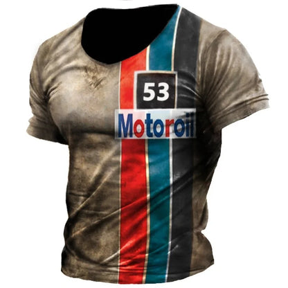 Men's Racing T-Shirt Cotton