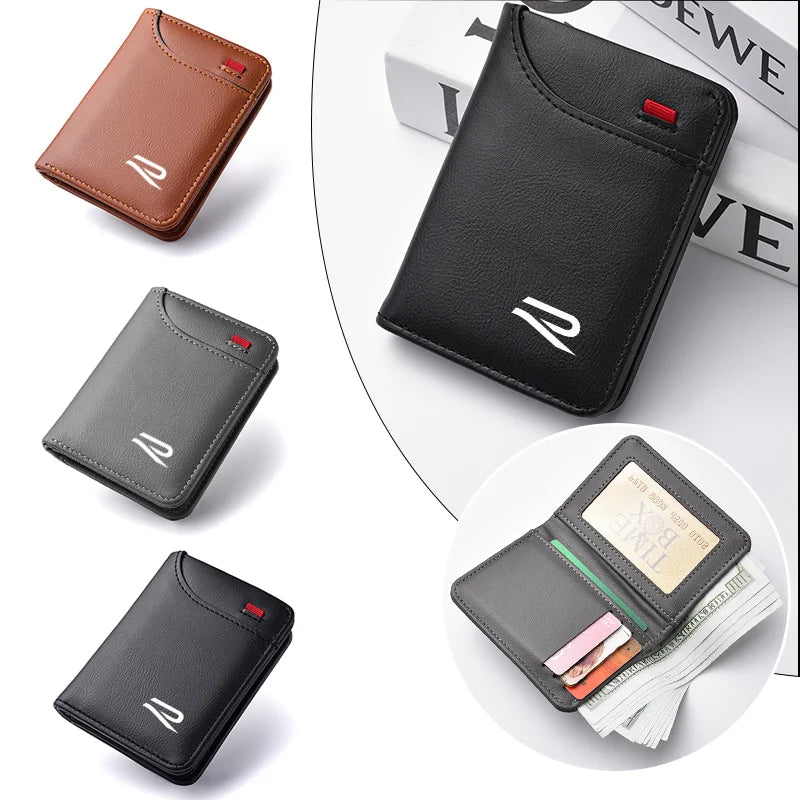 R Line Leather Wallet