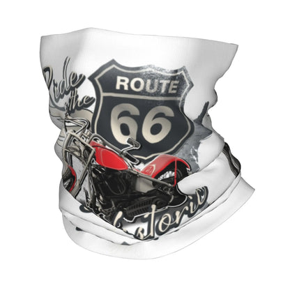 Cachecol com faixa para cabeça Route 66
