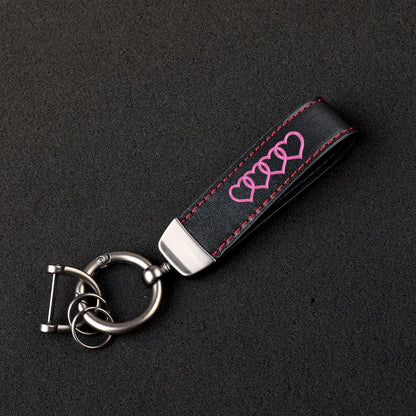 Keychain in pelle di lusso