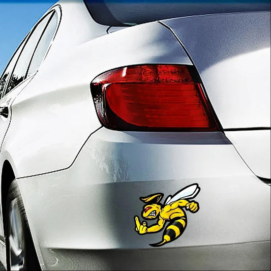 Angry Hornet Car Sticker