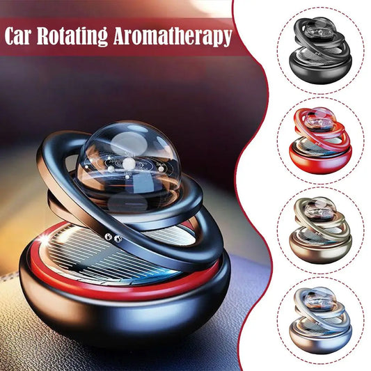 Solar Powered Rotating Car Air Freshener
