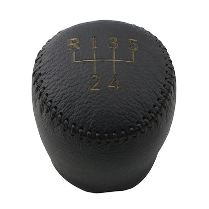 Leather Gear Shift Knob & Handbrake Cover Set