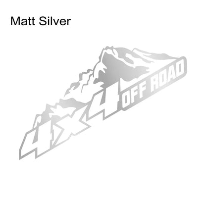 4x4 Off Road Mountain Decal