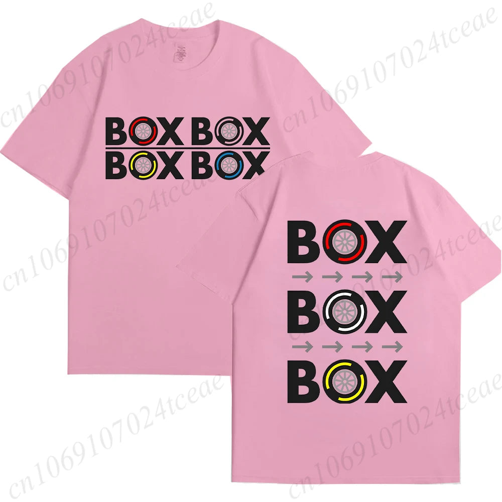 “Box Box Box” F1 Cotton Shirt