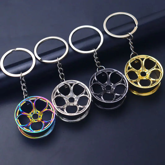 Car Wheel Key Chain 